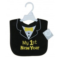 My First New Year Bib – Baby Boy